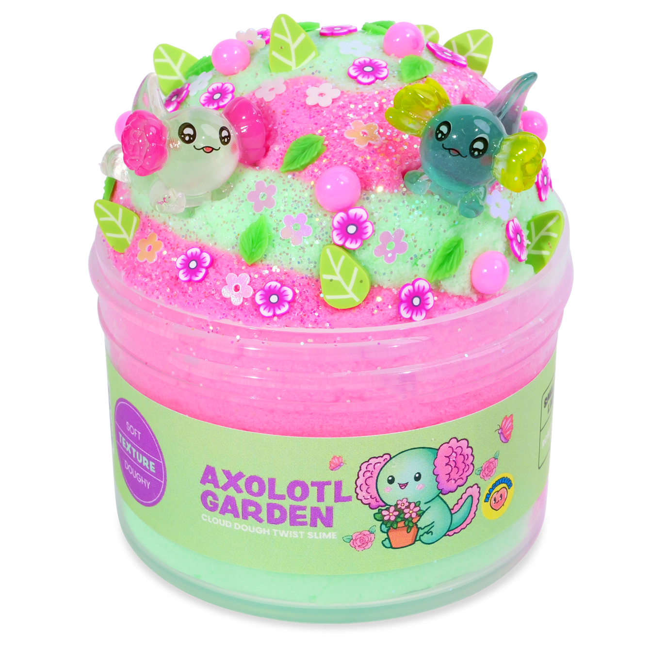 Axolotl Garden PeachyBbies Slime