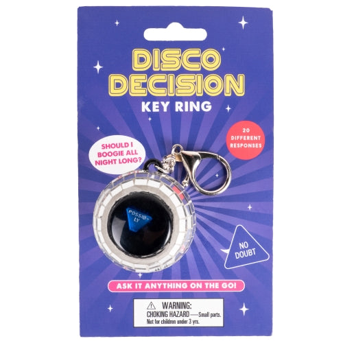 Disco Decision Key Ring