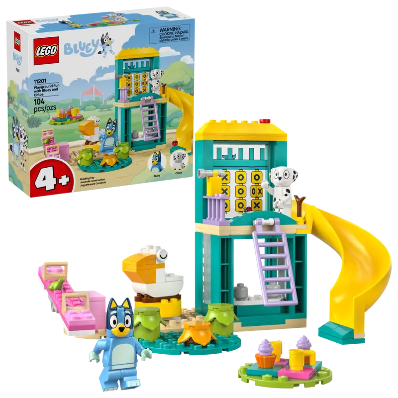 Playground Fun with Bluey and Chloe LEGO