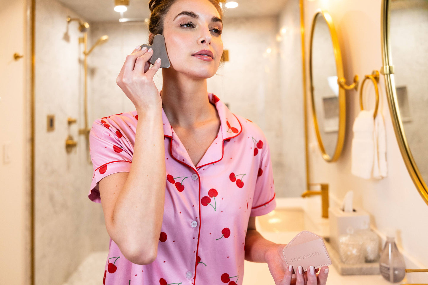 Lemon Lavender Oh My Guash Stainless Steel Gua Sha