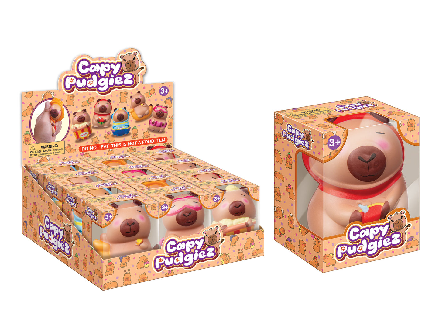 Pudgiez Capybara Master Toys