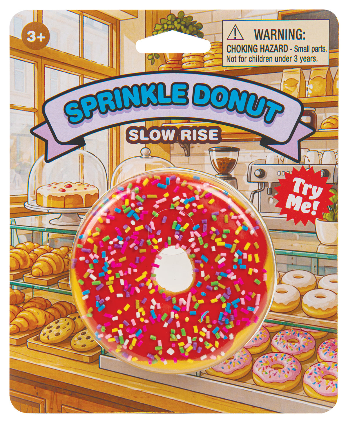 Slow Rise Sprinkle Doughnut Master Toys