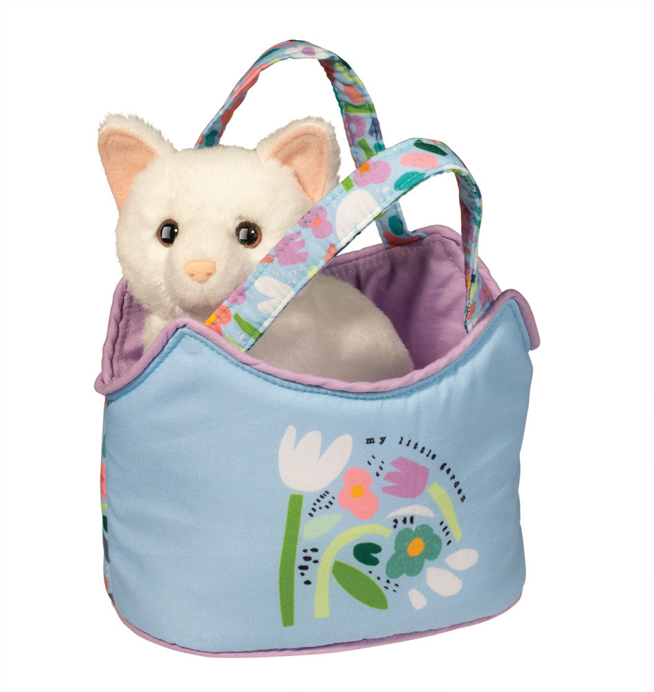My Little Garden Sassy Sak w/White Cat Douglas