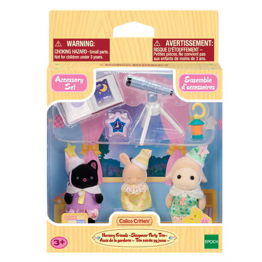 Calico Critters Nursery Friends Sleepover