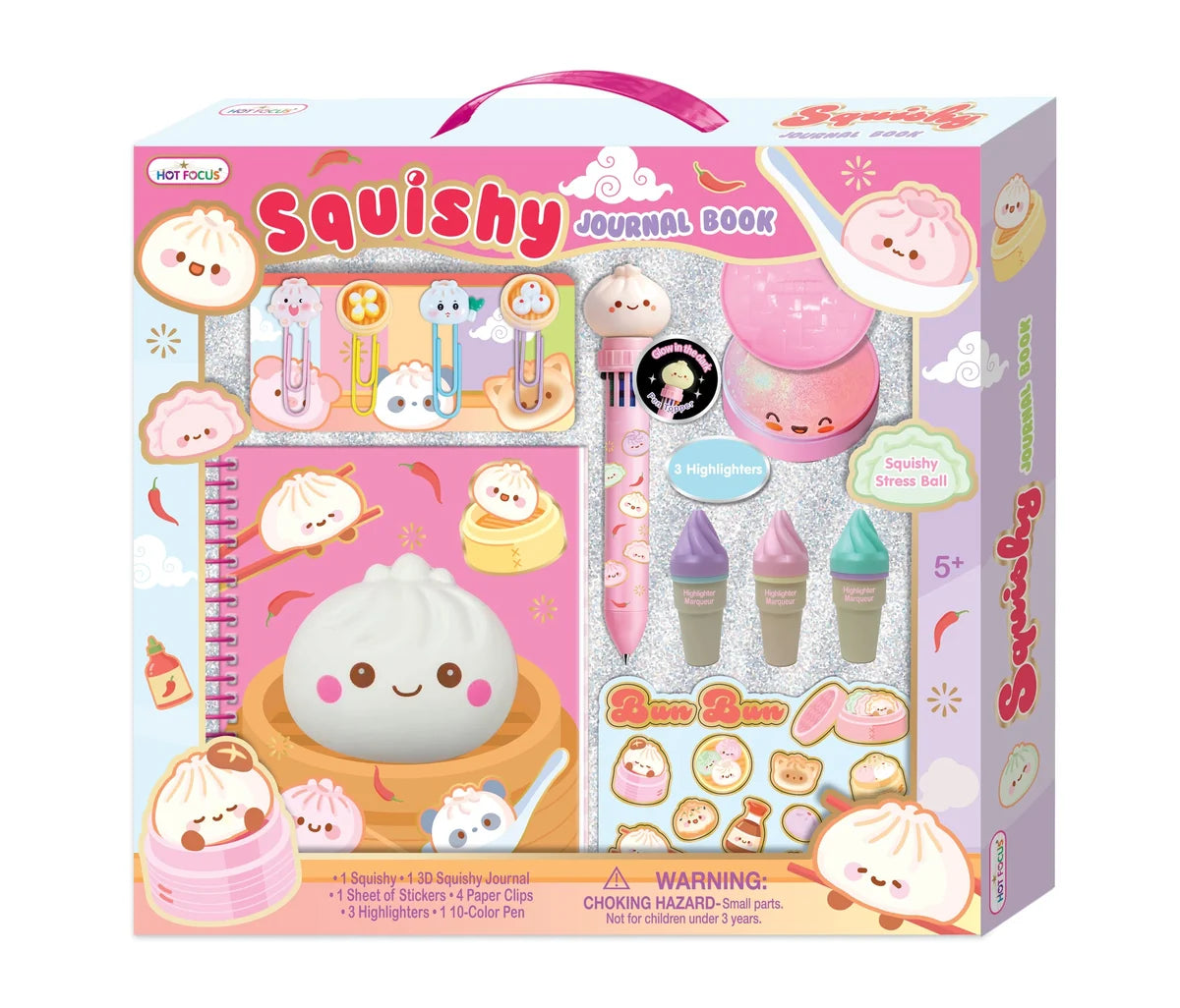 Bun Bun Squishy Journal Hot Focus