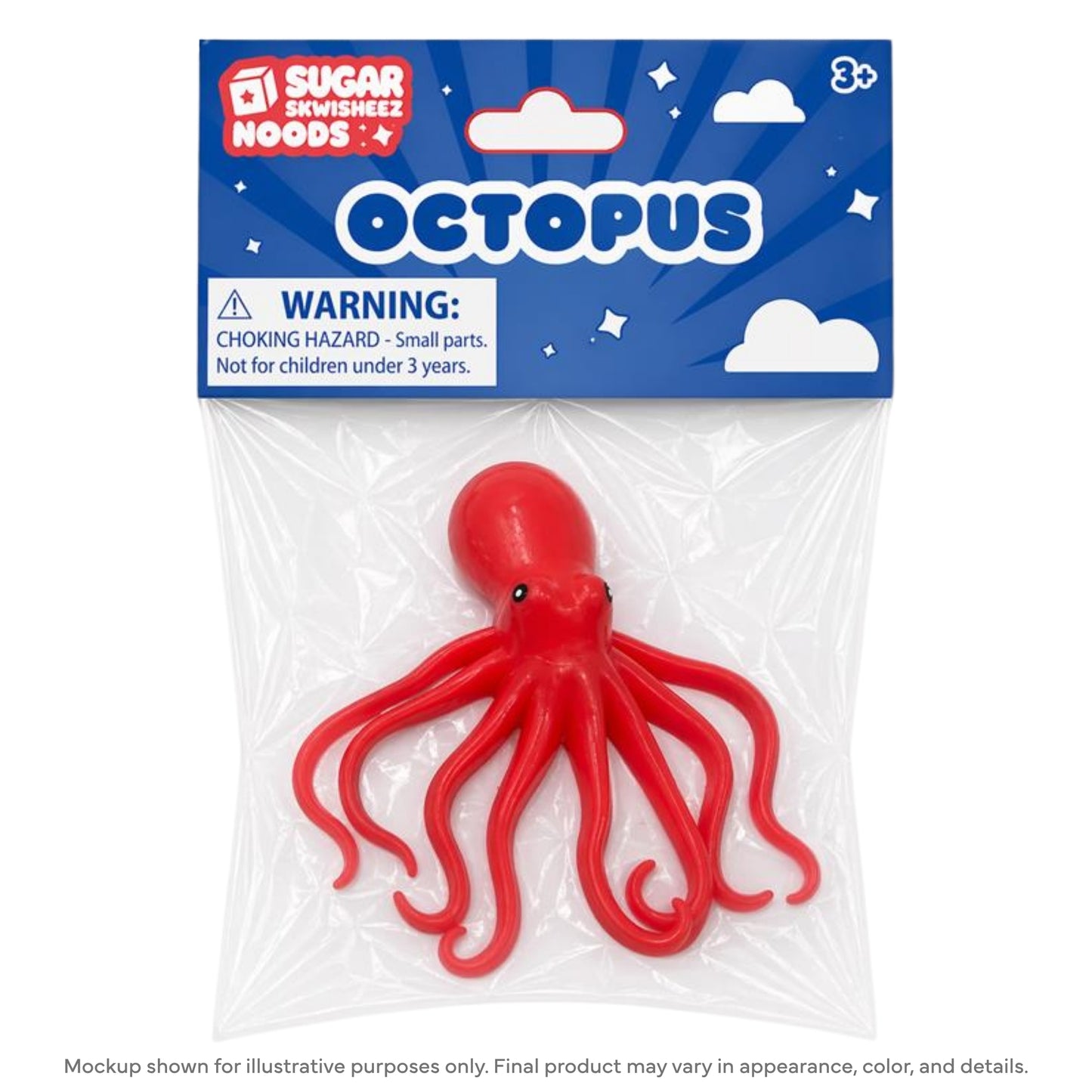 Sugar Skwisheez Octopus