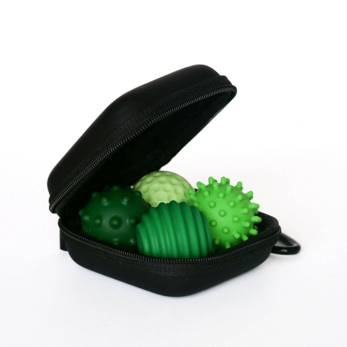 Silicone Magnetic Fidget Balls: Sapphire / 4 Pack