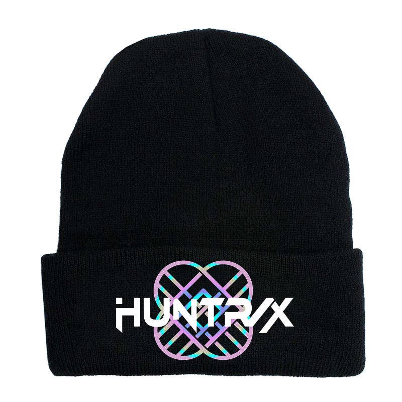 Huntrix Logo Black Beanie