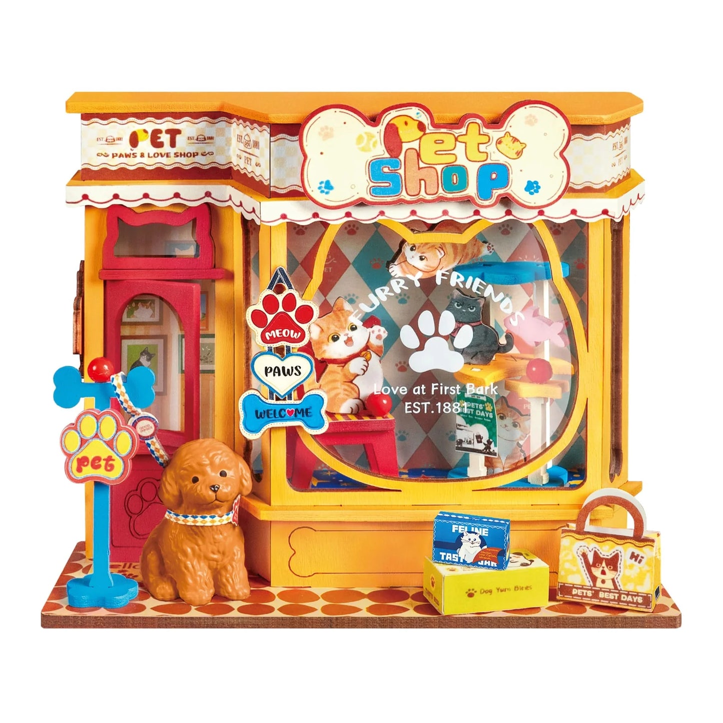 Pet Shop DIY Miniature House Kit (Copy)