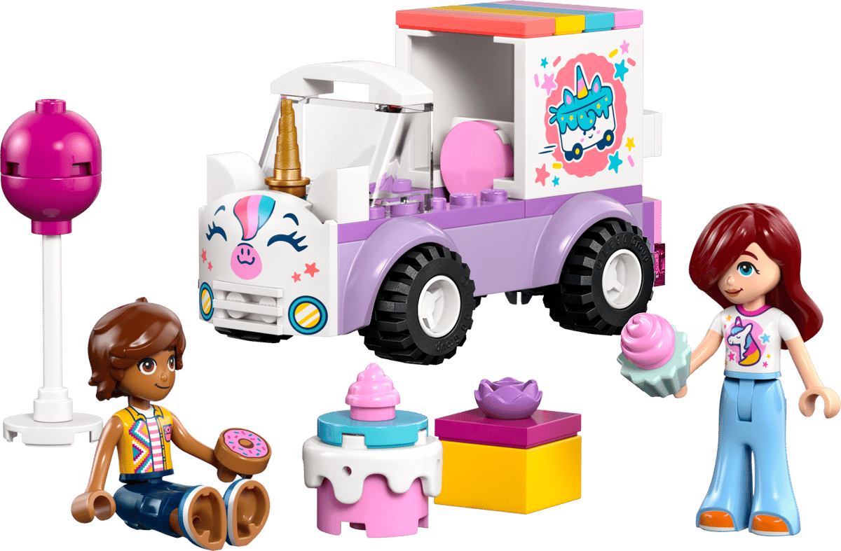 LEGO UNICORN CAKE DELIVERY CAR