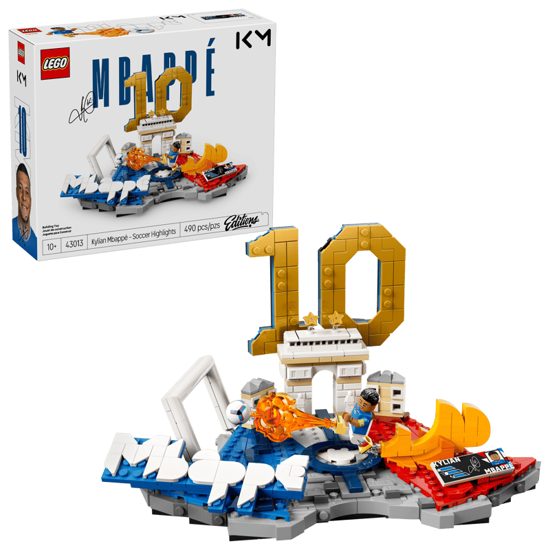 LEGO Kylian Mbapp Soccer Highlights