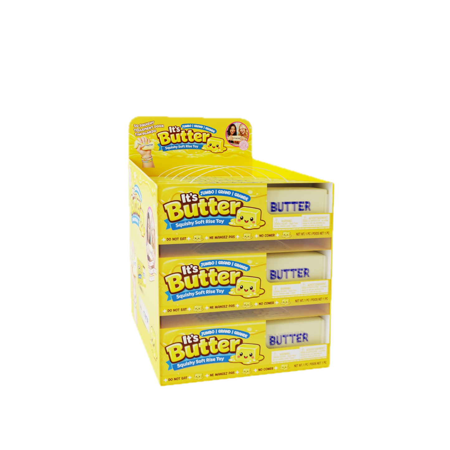 IT'S BUTTER LARGE 16 PCS - 2- 8 PC PDQ