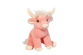 Candie Pink Highland Cow Soft Douglas