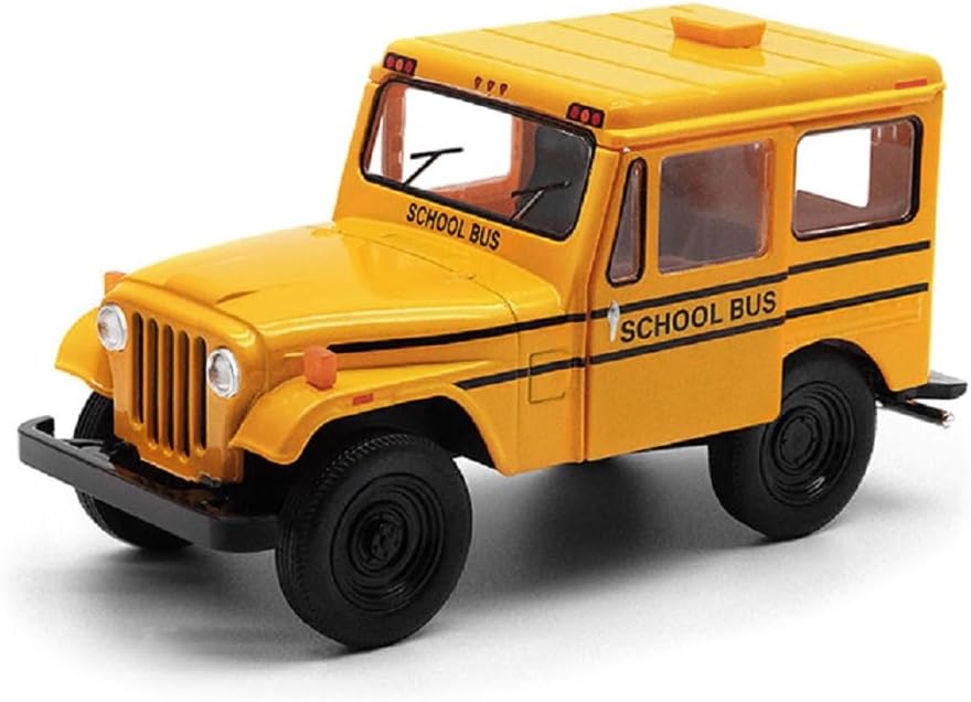 Diecast Jeep School Bus