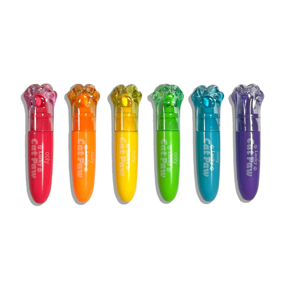 Lucky Cat Paw Neon Hightlighters Berry Scented