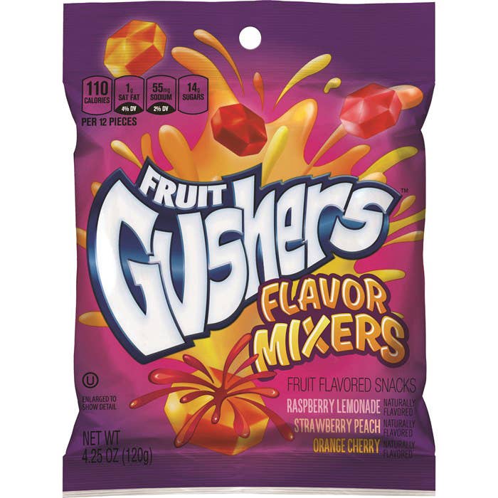 Fruit Gushers, Flavor Mix, 4.25oz, 8ct