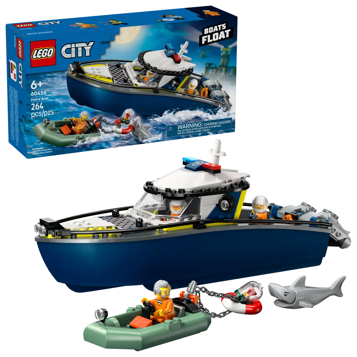 Police Boat Lego