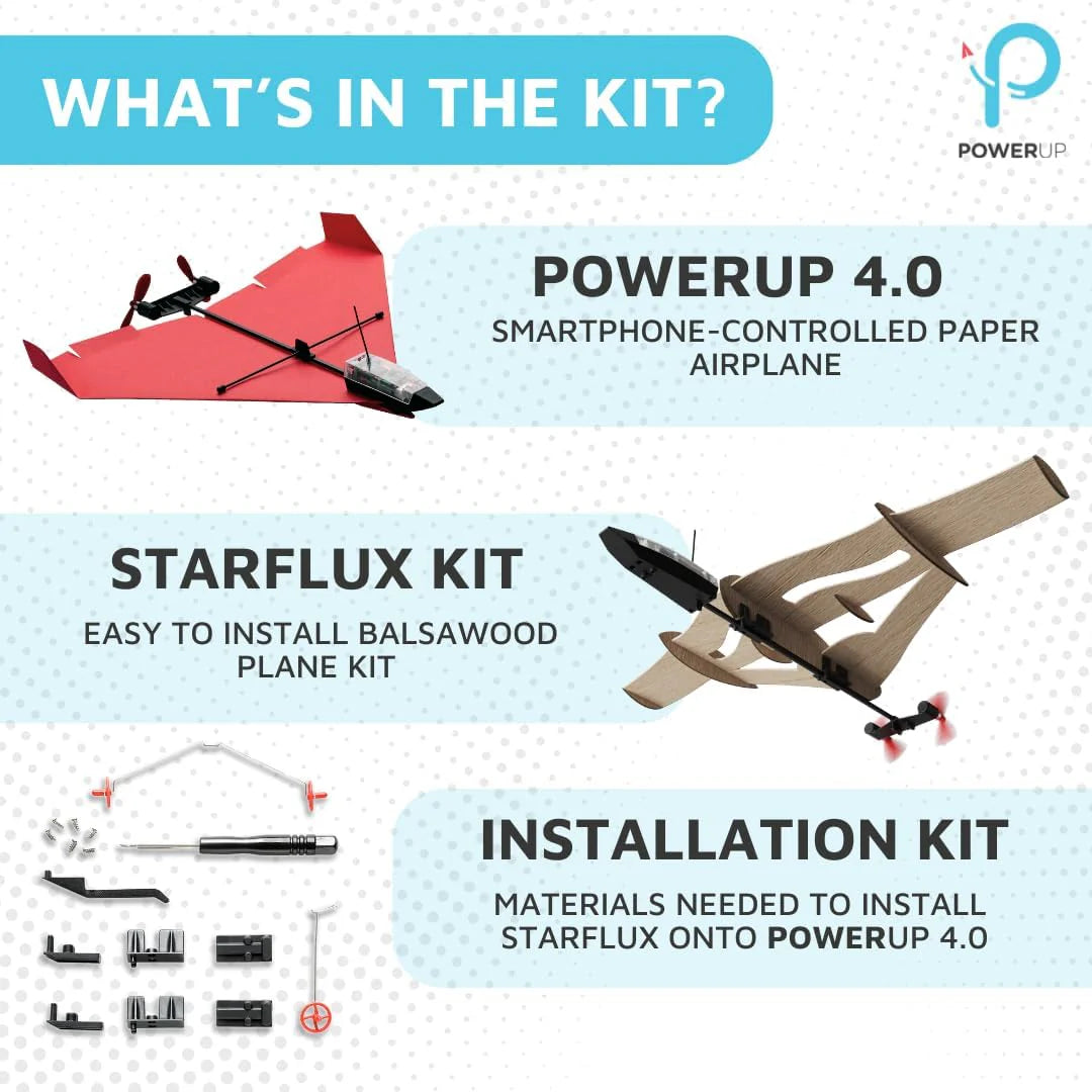 PowerUp Starflux Balsa Kit