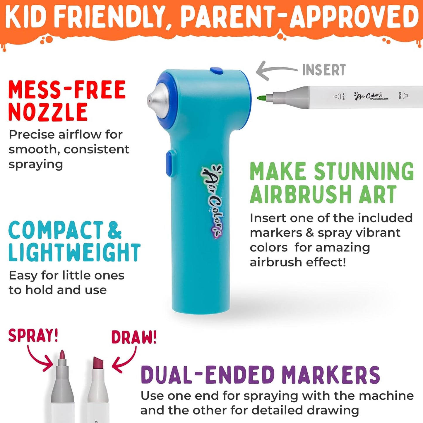 Air Color Air Brush Kit