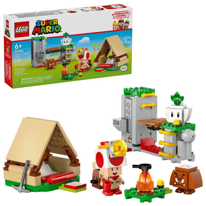 Captain Toad's Camp LEGO