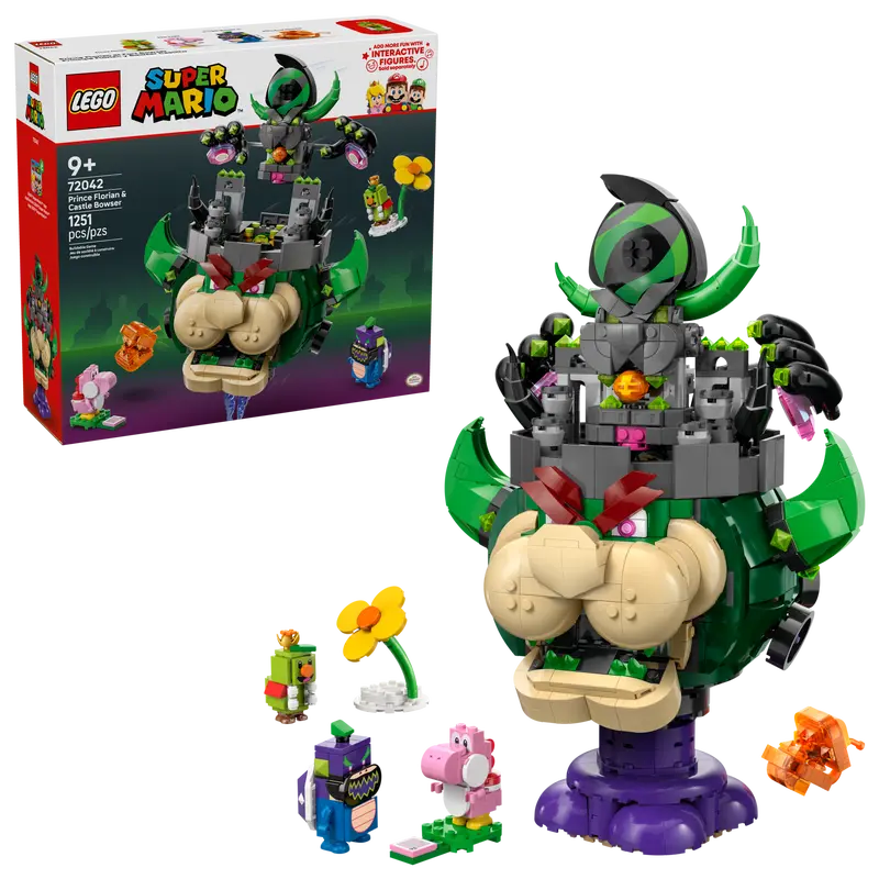 Prince Florian & Castle Bowser LEGO