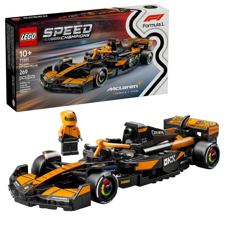 McLaren F1 Team MCL38 Race Car LEGO