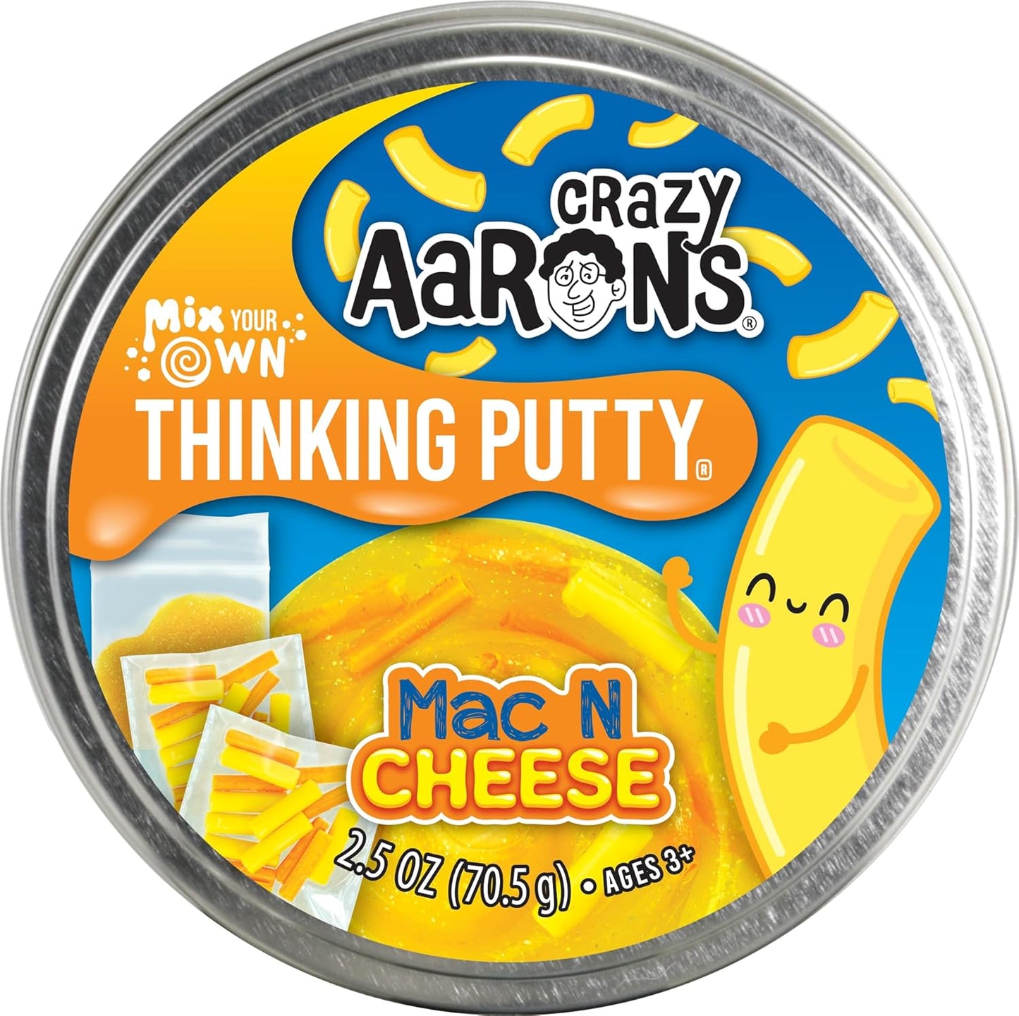 Mac & Cheese Mix- It Thinking Putty
