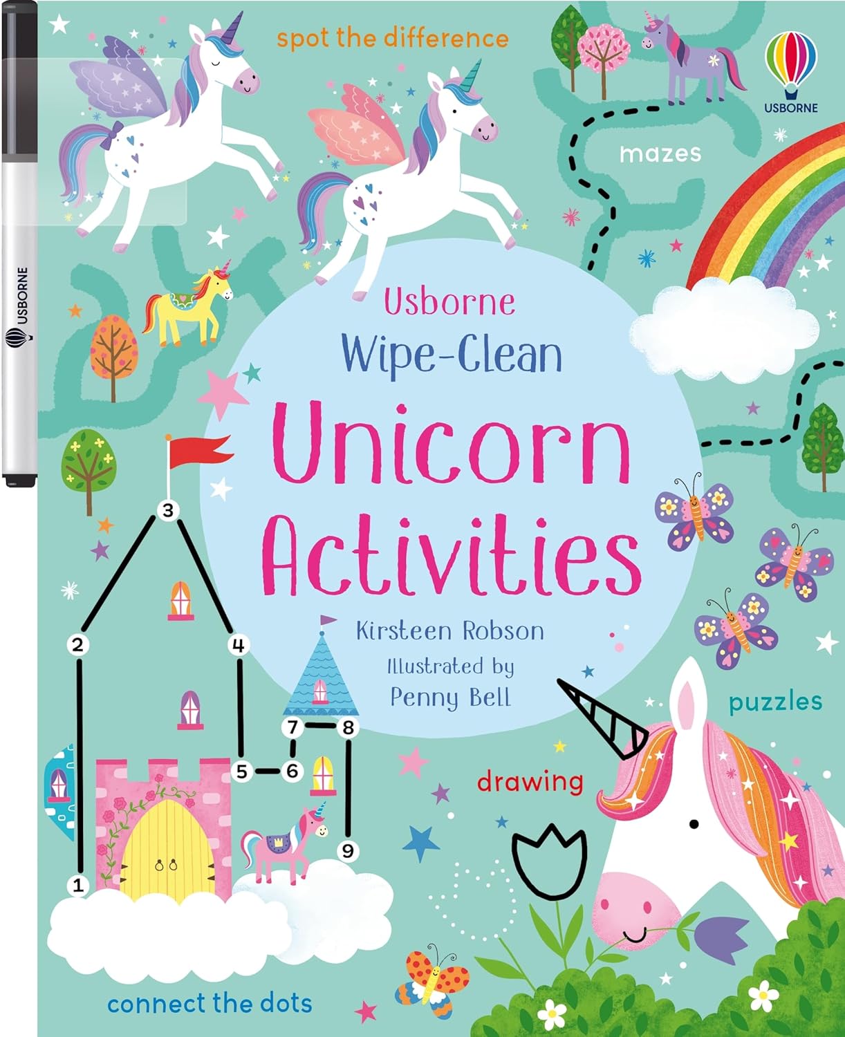 Wipe Clean Unicorn Activities