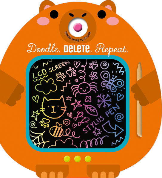 Capybara Doodle Delete & Repeat Book w/ LCD Screen