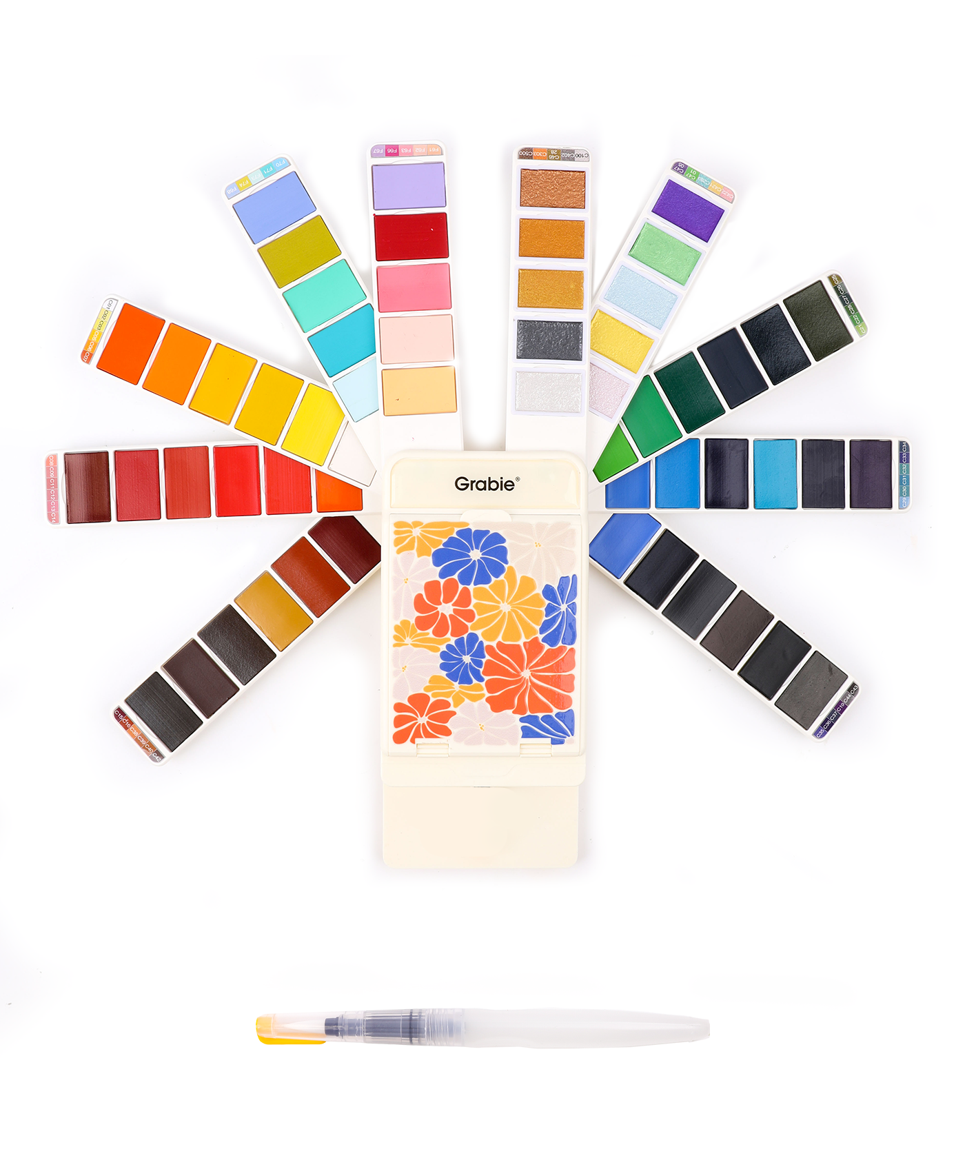 All-In-One Premium Foldable Watercolor Set of 56