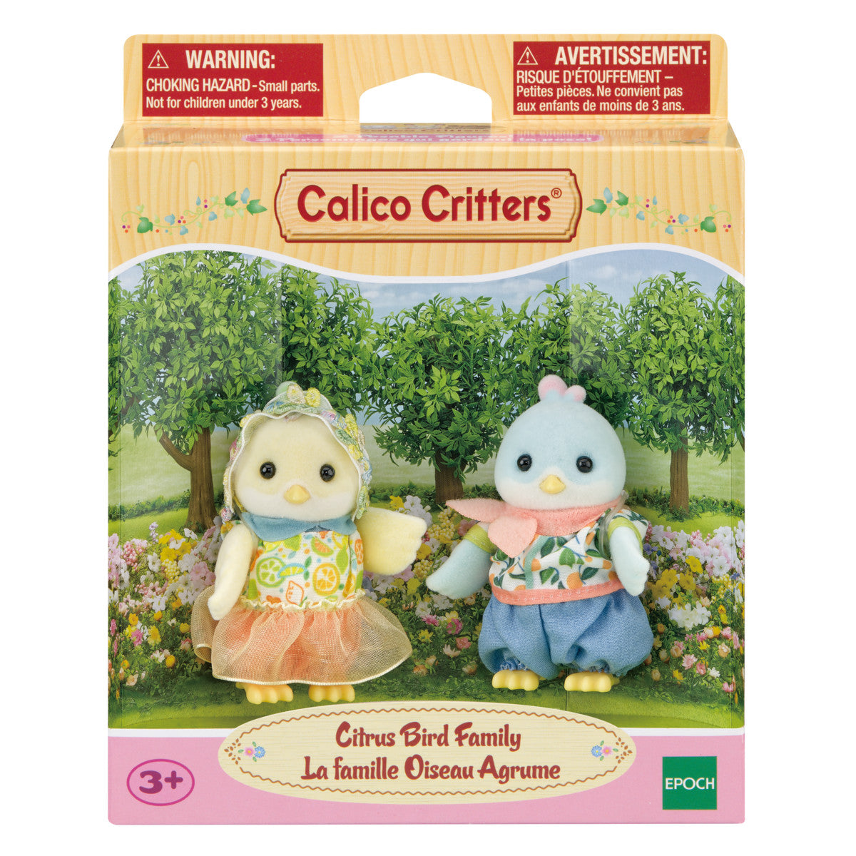 Citrus Bird Family Calico Critters