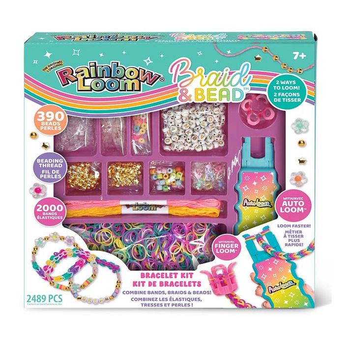 Rainbow Loom Braid & Bead