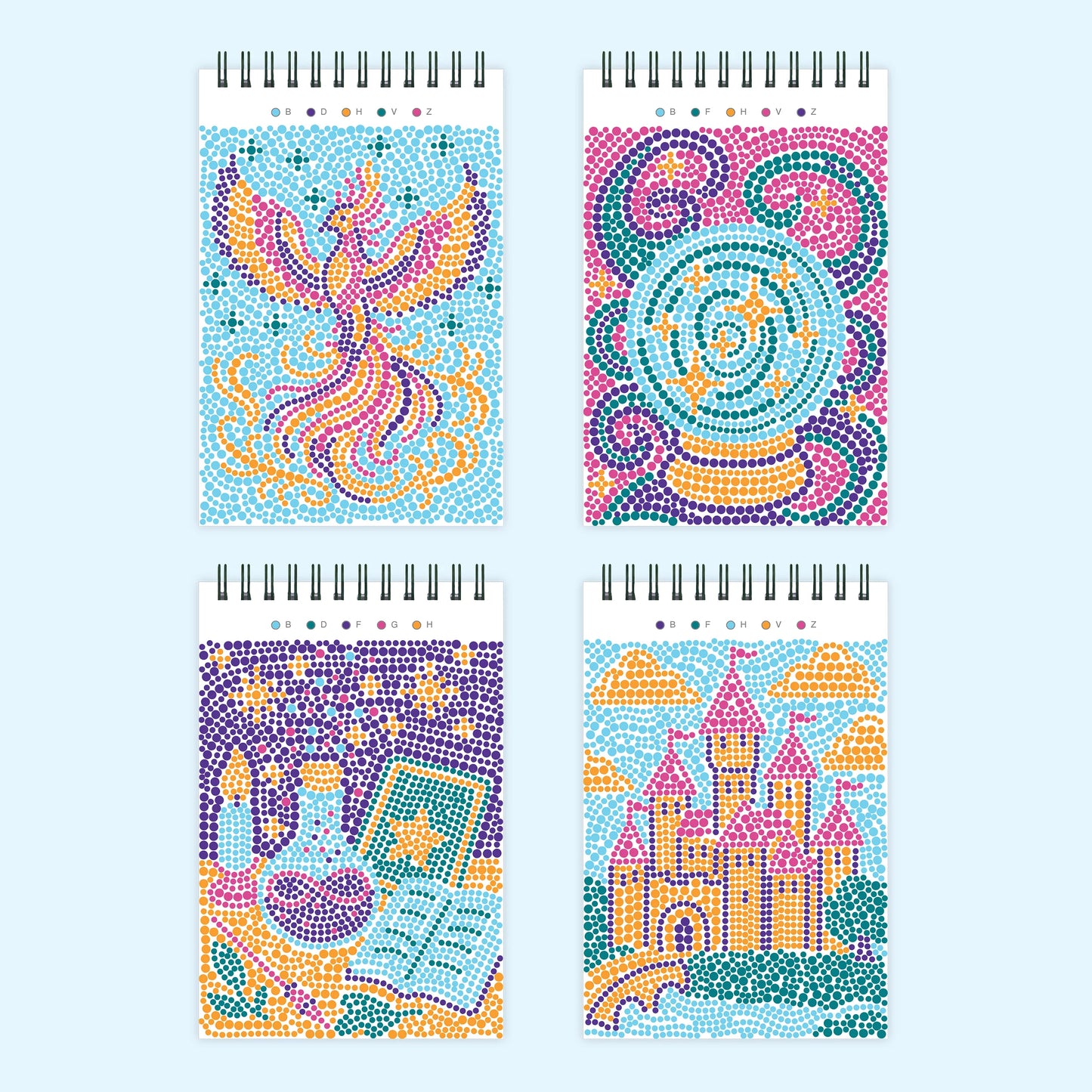 FlowArt Mini: Dot-By-Letter, Enchanted Magic Lifelines