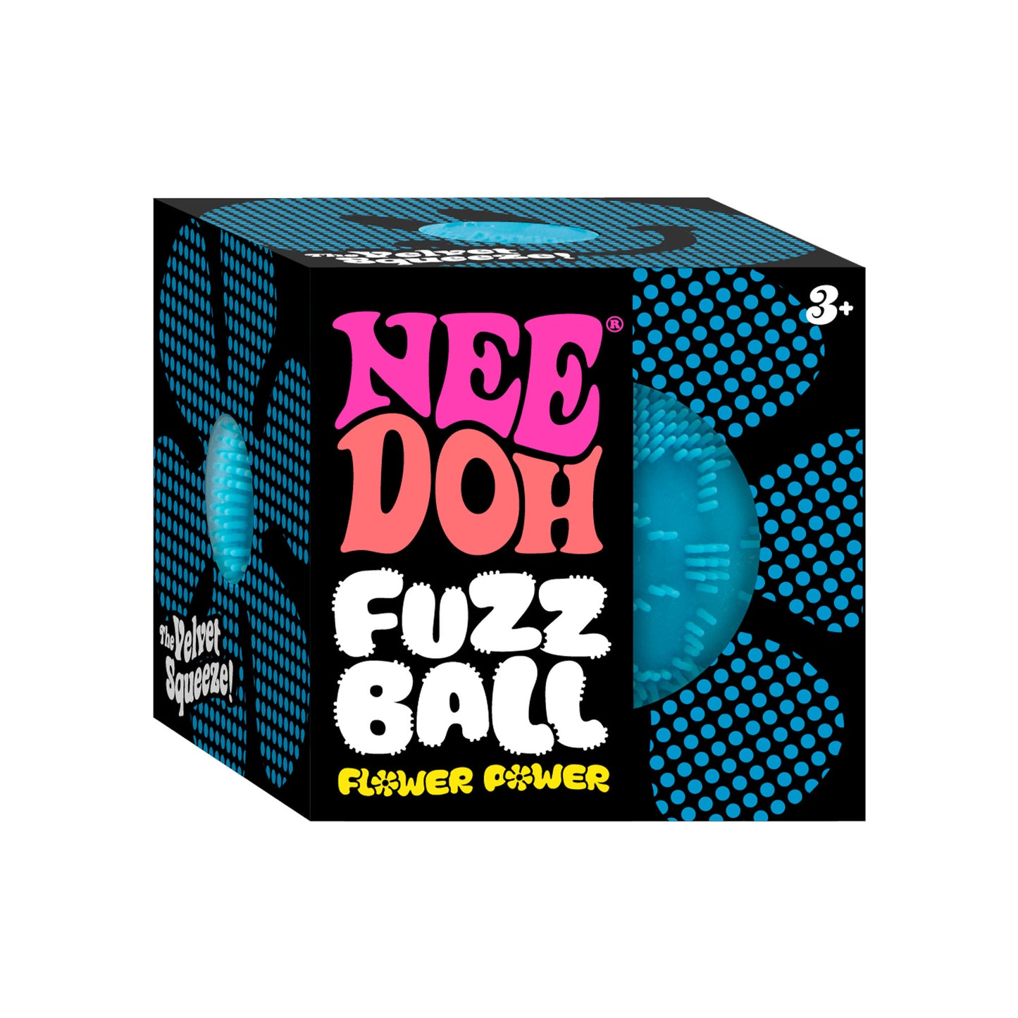 Needoh Flower Power Fuzz Ball