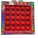 Red Endless Bubble Wrap Fidget Toy