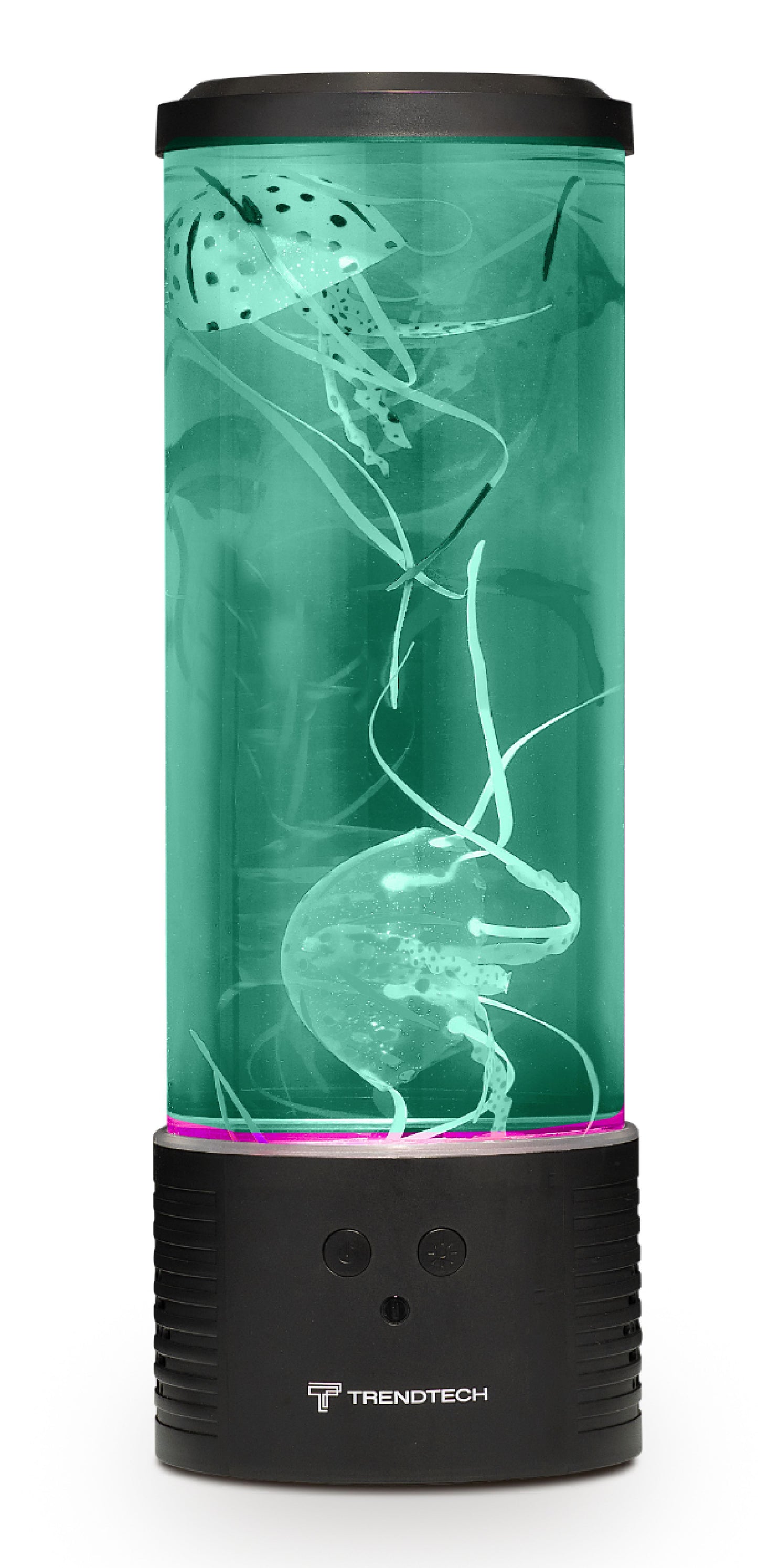 Jellyfish Lamp w/ Bluetooth Speaker-Black 14"