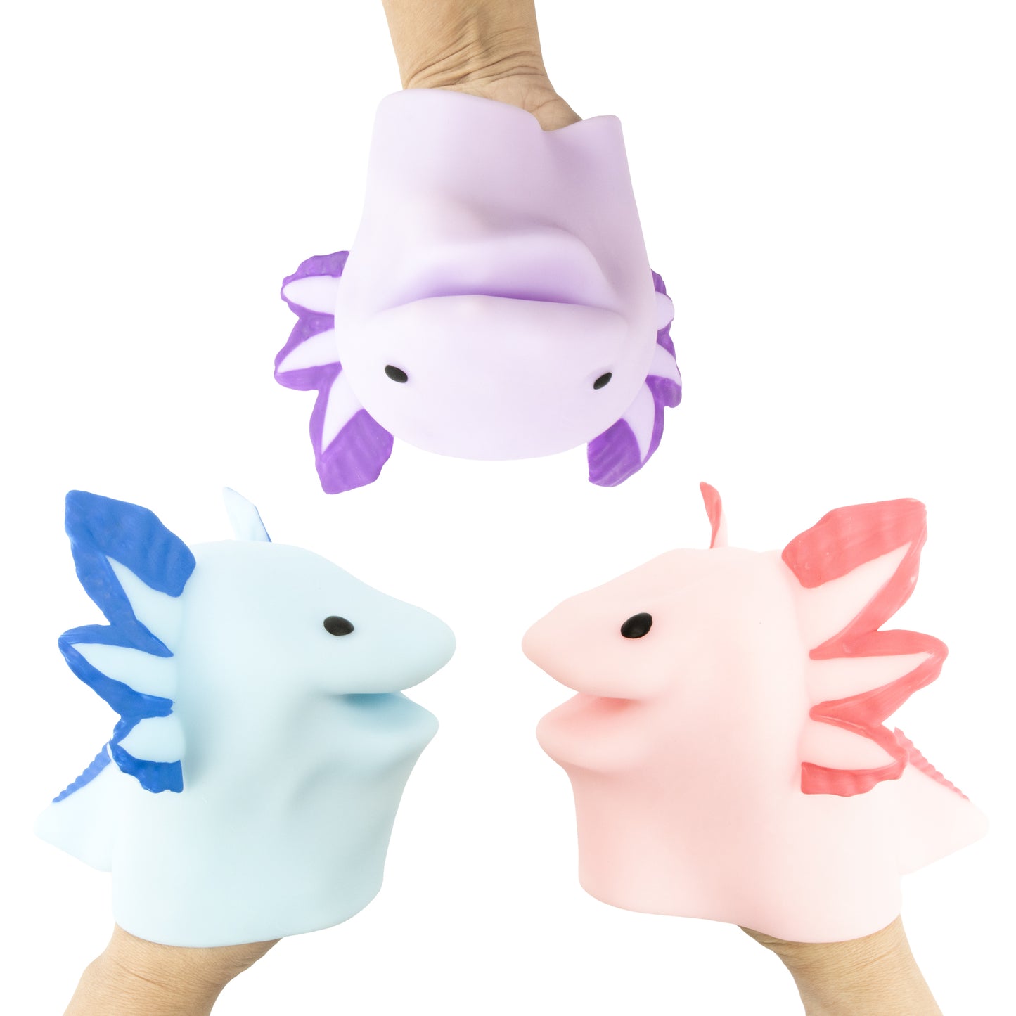 Axolotl Hand Puppet Keycraft