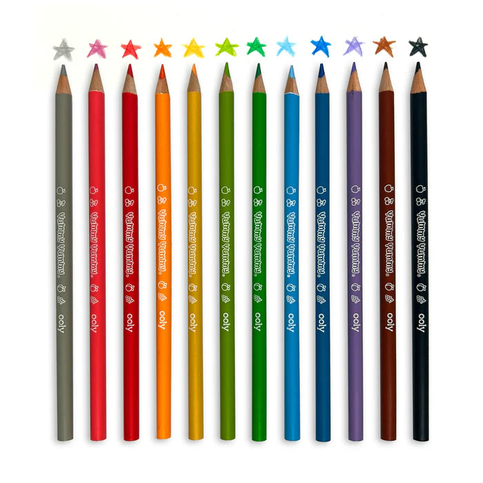 Yummy Yummy Fruit Scented Colored Pencils
