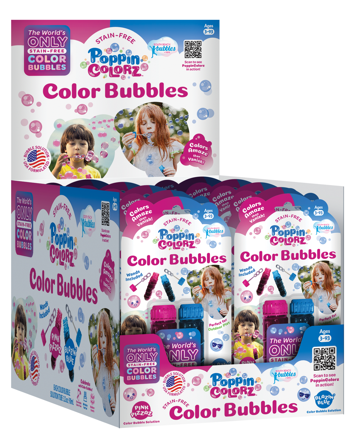 PoppinColorz 2-pack Color Bubbles