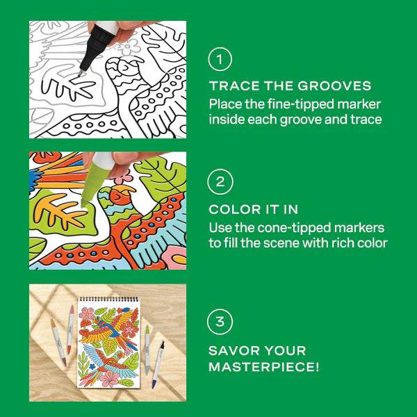 FlowArt: Trace-By-Groove, Jungle Oasis Lifelines