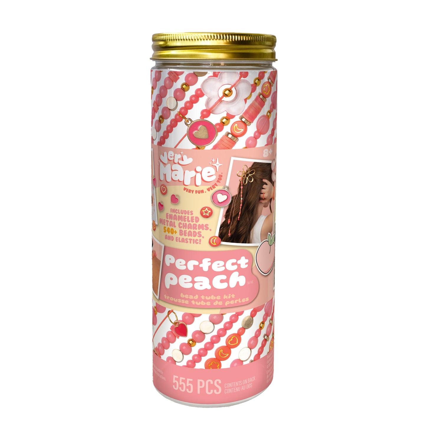 Perfect Peach Bead Tube Very Marie