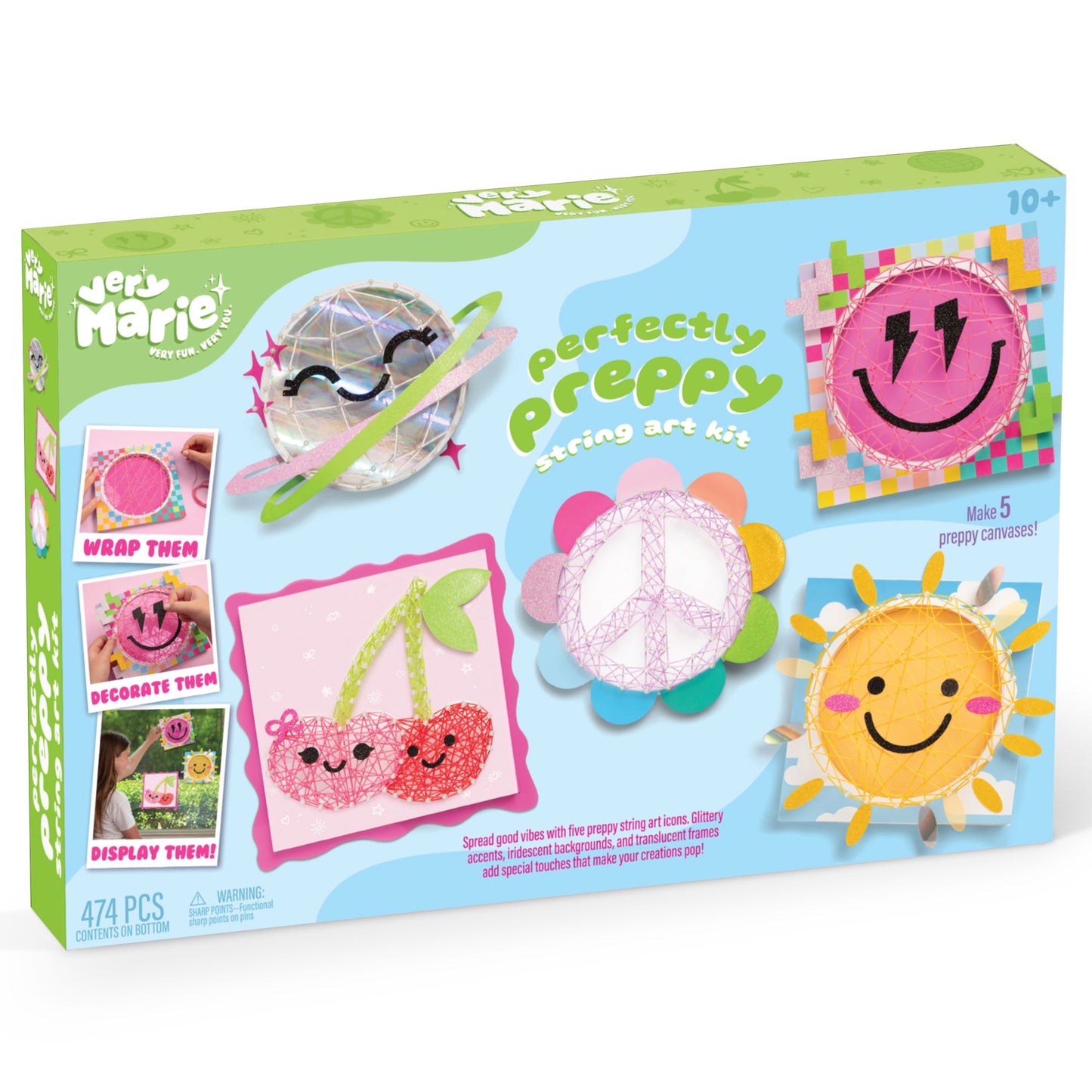 Perfectly Preppy String Art Kit Very Marie