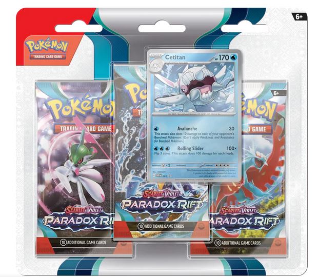 Pokemon Scarlett & Violet Paradox Rift 3 Pack