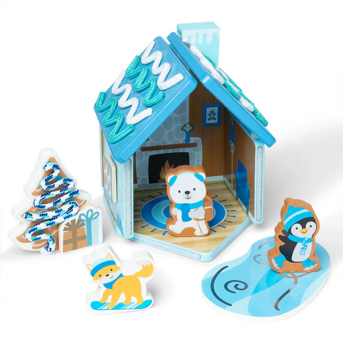 Winter Frost Gingerbread House