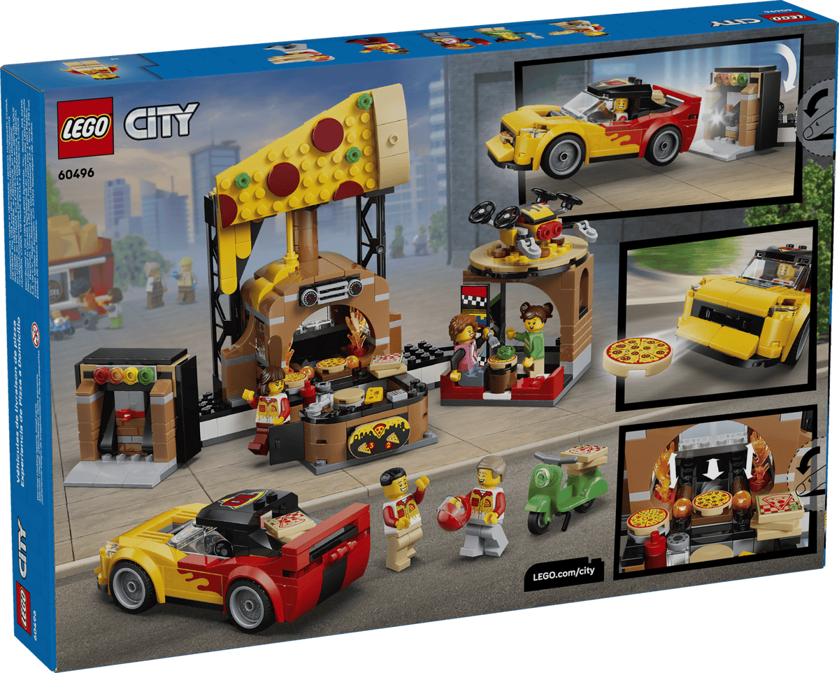 LEGO Pizza Delivery Experience With Vehicles