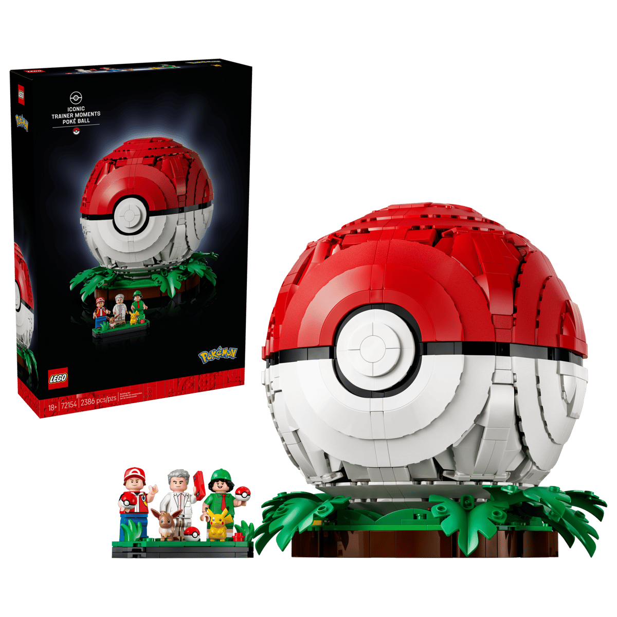 LEGO Iconic Trainer Moments Poke Ball