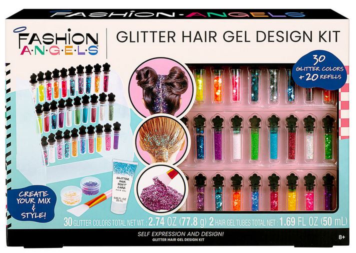 Glitter Hair Gel Super Set