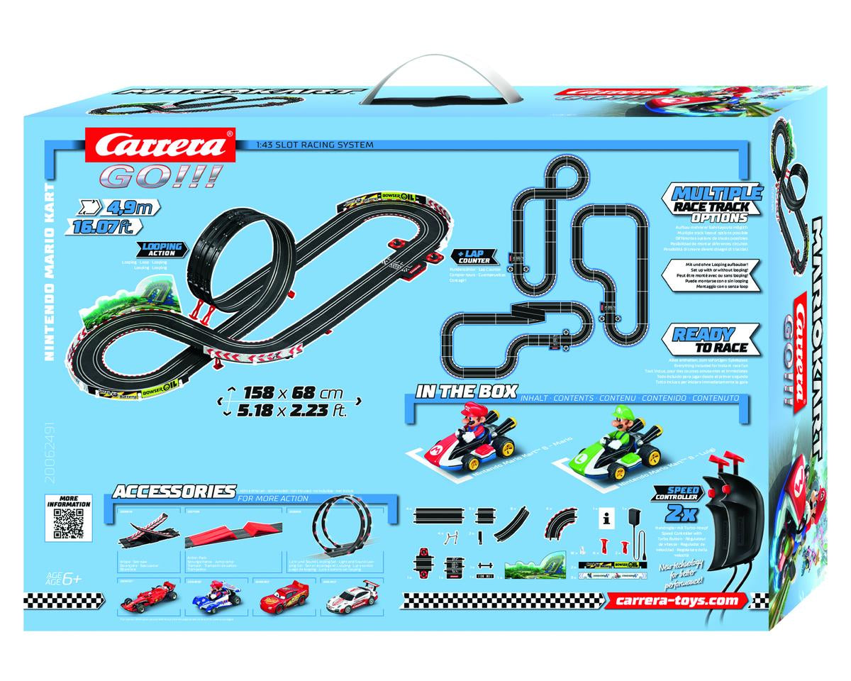 Carrera Nintendo Mario Kart Slot Car Set