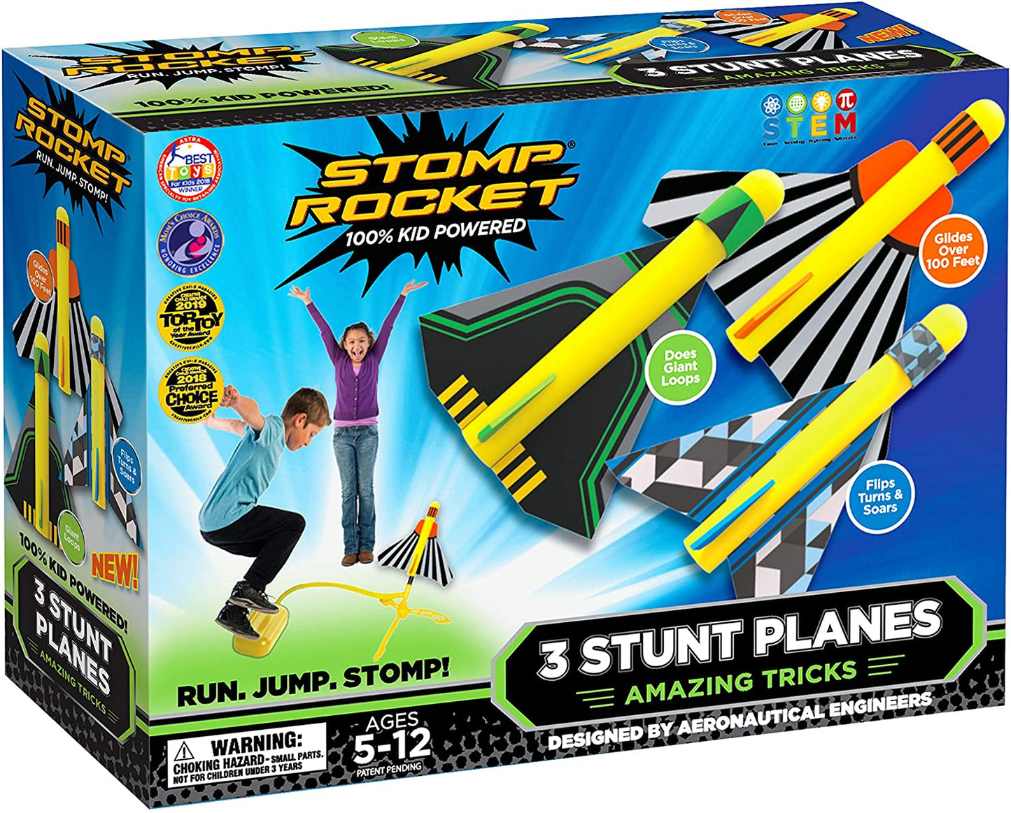 Stomp Rocket Stunt Planes