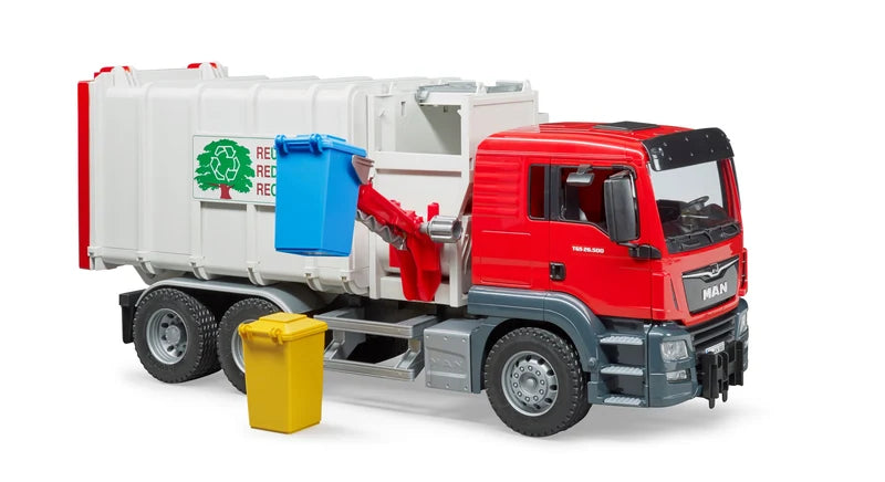 Bruder MAN TGS Side Loading Garbage Truck
